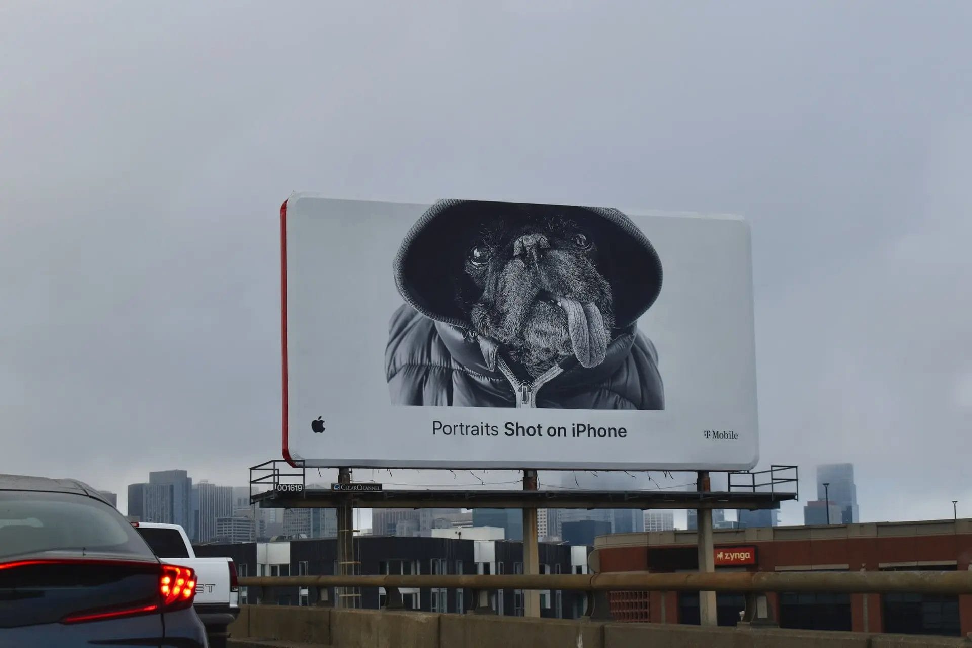 iphone product billboard